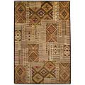 Capel Rugs Capel Rugs Crystalle - Mosaic 7x9 Spice Area Rugs