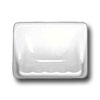 Daltile Daltile Bathroom Accessories Universal Soap Dish White Tile  &  St