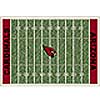 Milliken Milliken Arizona Cardinals 5 X 8 Arizona Cardinals Field Area Ru