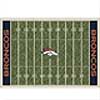 Milliken Milliken Denver Broncos 8 X 11 Denver Broncos Field Area Rugs