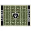 Milliken Milliken Oakland Raiders 5 X 8 Oakland Raiders Field Area Rugs