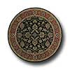 Kaleen Kaleen Mystical Garden 6 Round Secret Garden Black Area Rugs