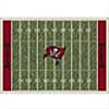 Milliken Milliken Tampa Bay Bucs 11 X 13 Tampa Bay Bucs Field Area Rugs