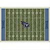 Milliken Milliken Tennessee Titans 5 X 8 Tennessee Titans Field Area Rugs