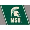 Milliken Milliken Michigan State 4 X 5 Michigan State Area Rugs