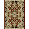 Carpet Art Deco Carpet Art Deco New Horizons 5 X 8 Sarid / wine Area Rugs
