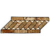 Caribe Stone Caribe Stone Decorative Borders - Travertine Cheryl Tile  &  Stone