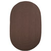 Trans-Ocean Import Co. Trans-ocean Import Co. Cottage 5 X 8 Solid Brown Area Rugs