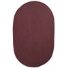 Trans-Ocean Import Co. Trans-ocean Import Co. Cottage 5 X 8 Solid Burgundy Area Rugs