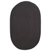 Trans-Ocean Import Co. Trans-ocean Import Co. Cottage 2 X 8 Solid Black Area Rugs
