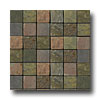 Emser Tile Emser Tile Antique  &  Tumbled Stone Mosaic 2 X 2 Square Slate Tum