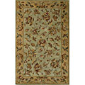 KAS Oriental Rugs. Inc. Kas Oriental Rugs. Inc. Capri 4 Round Capri Sage / gold Floral Vin