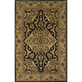 KAS Oriental Rugs. Inc. Kas Oriental Rugs. Inc. Taj Palace 2 X 4 Taj Palace Black / coffee