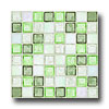 Daltile Daltile Egyptian Glass Mosaics Blends Peridot Fusion Tile  &  Ston