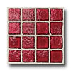 Daltile Daltile Egyptian Glass Mosaics 2 X 2 Clear Crimson Tile  &  Stone