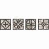 Daltile Daltile Fashion Accents Classics Wrought Iron Grey Tile  &  Stone