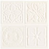 Daltile Daltile Fashion Accents Dots Floret Arctic White Dot Tile  &  Ston