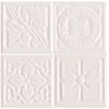 Daltile Daltile Fashion Accents Dots Floret White Dot Tile  &  Stone