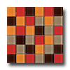 Roca Roca Coral Angelas Mosaic Naranja Tile  &  Stone