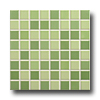 Roca Roca Rainbow Mosaic Verde Tile  &  Stone