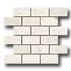 Crossville Crossville Unicorn Brick Mosaic 2 X 4 White Tile  &  Stone