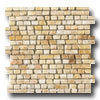 Crossville Crossville Pegasus Single Stone Mosaic Honey Onyx Tile  &  Stone
