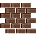Crossville Crossville Glass Blox Brick Mosaic Coffee Tile  &  Stone