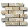 Crossville Crossville Oracle Brick Mosaic 2 X 4 Quartz Tile  &  Stone