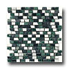 Crossville Crossville Phoenix Mixed Stone Mosaic White / grey / green Tile  &  St
