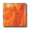 Diamond Tech Glass Diamond Tech Glass Stained Glass 4 X 4 Bright Orange Opalescent