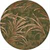Milliken Milliken Rainforest 8 Round Deep Olive Area Rugs