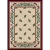 Milliken Milliken Bryony 8 Round Garnet Area Rugs