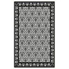 Kane Carpet Kane Carpet After Hours 4 X 5 Panel Black On White Area Rugs