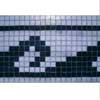 Daltile Daltile Glass Mosaic 12 Wave Tile  &  Stone