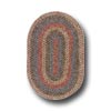 Colonial Mills, Inc. Colonial Mills, Inc. Lincoln 3 X 5 Oval Chocolate Multi Area Rug
