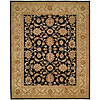 Harounian Rugs International Harounian Rugs International Kabul 6 X 9 Black / beige Area Rugs