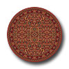 Milliken Milliken Abadan 8 Round Titian Area Rugs