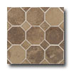 Daltile Daltile Aspen Lodge Octagon / dot Mosaic Cotto Mist Tile  &  Stone
