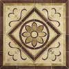 Daltile Daltile Medallion 32 X 32 Floral 32 X 32 Tile  &  Stone