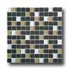 Mirage Tile Mirage Tile Glass Mosaic Blends 1 X 1 Metropolis Tile  &  Stone