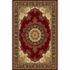 Home Dynamix Regency 8 X 8 Round Red 8329 Area Rugs