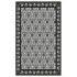Kane Carpet After Hours 9 X 13 Panel Black On White Area Rugs