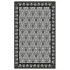 Kane Carpet After Hours 9 X 13 Panel Black On White Area Rugs