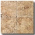 Daltile Tumbled Natural Stone 4 X 4 Sienna Gold Tile & Stone