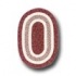 Colonial Mills, Inc. Monroe 4 X 6 Oval Deep Wine Area Rugs