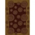 Milliken Wabi 8 Round Golden Amber Area Rugs