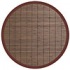 Anji Mountain Bamboo Rug, Co Villager Bamboo Rug 7 Round Coffee