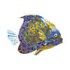 Daltile Glass Mosaic Murals Tropical Reef Fish Tile & Stone