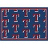 Milliken Texas Rangers 11 X 13 Texas Rangers Repeat Area Rugs