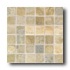 American Olean Tumbled Slate Mosaic 2 X 2 China Gold Tile & Ston